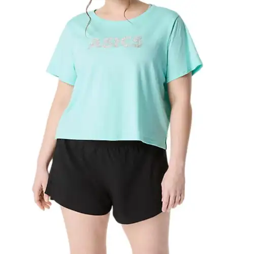 Asics x Better Cotton Regular T Shirt Women's Mint Green