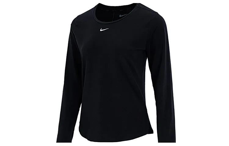 Nike T-Shirts Women's Black Crew Neck Moderate Other