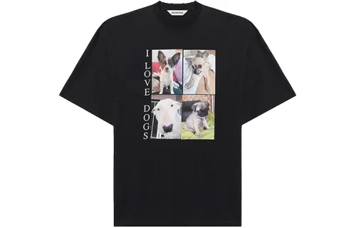 Balenciaga SS21 T Shirt Women's Black