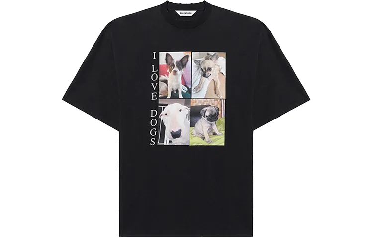 Balenciaga SS21 T Shirt Women's Black