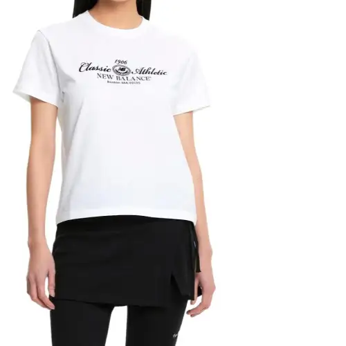 New Balance Heritage Regular T Shirt Women's White 10