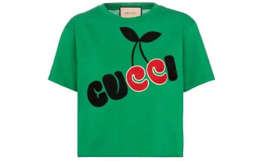 GUCCI SS21 T Shirt Women's Green