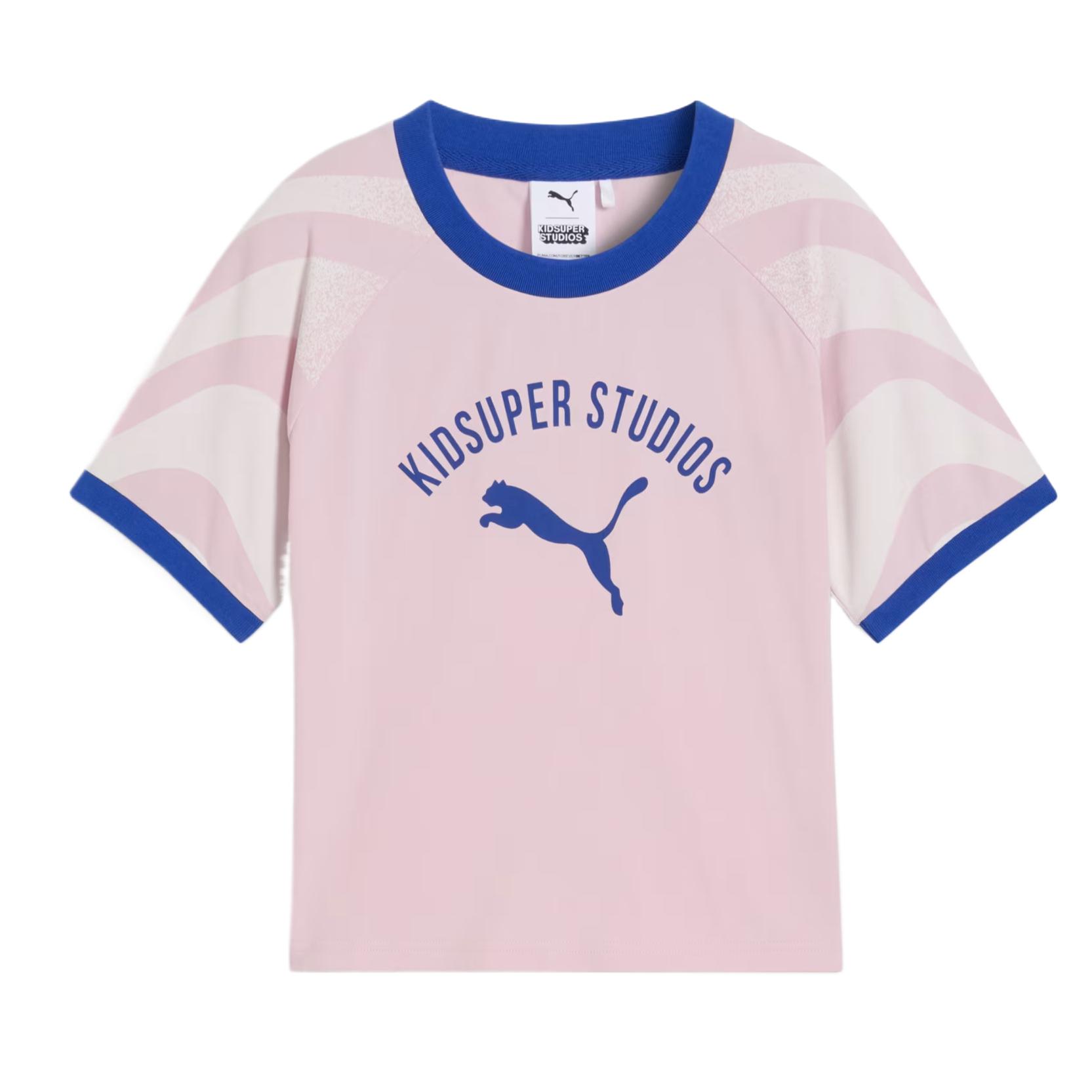 Женская футболка PUMA PUMA × KIDSUPER STUDIOS T (светло-фиолетовая)