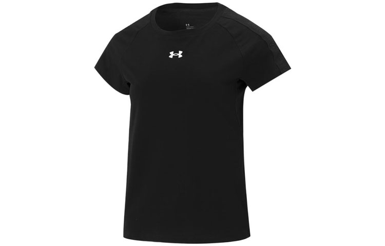 Женская футболка Under Armour logo (черная)