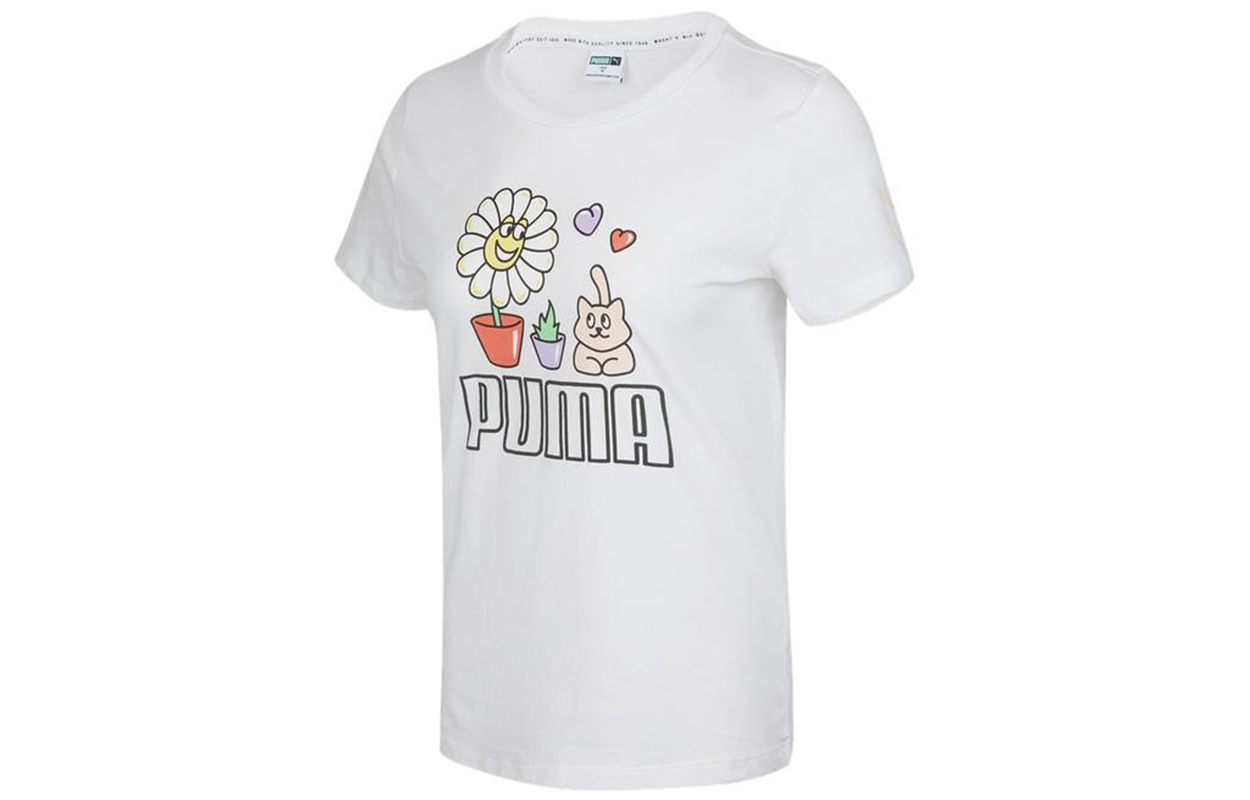 Женская футболка PUMA (белая)