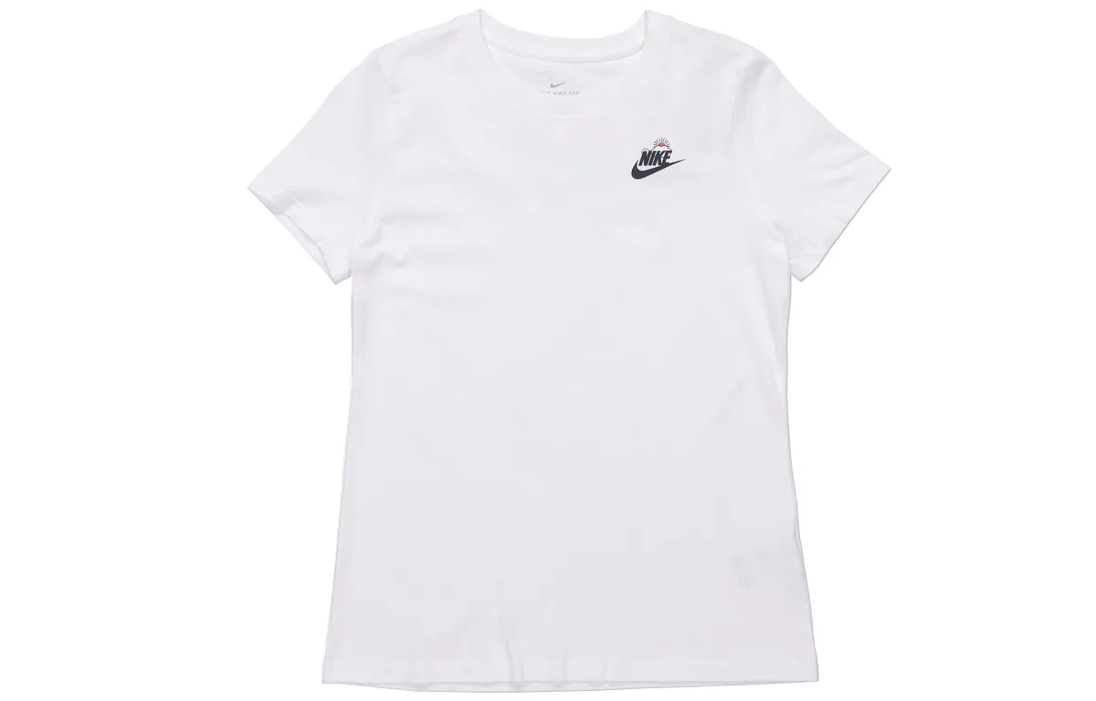 Nike Set in Sleeve T Shirt Women's White