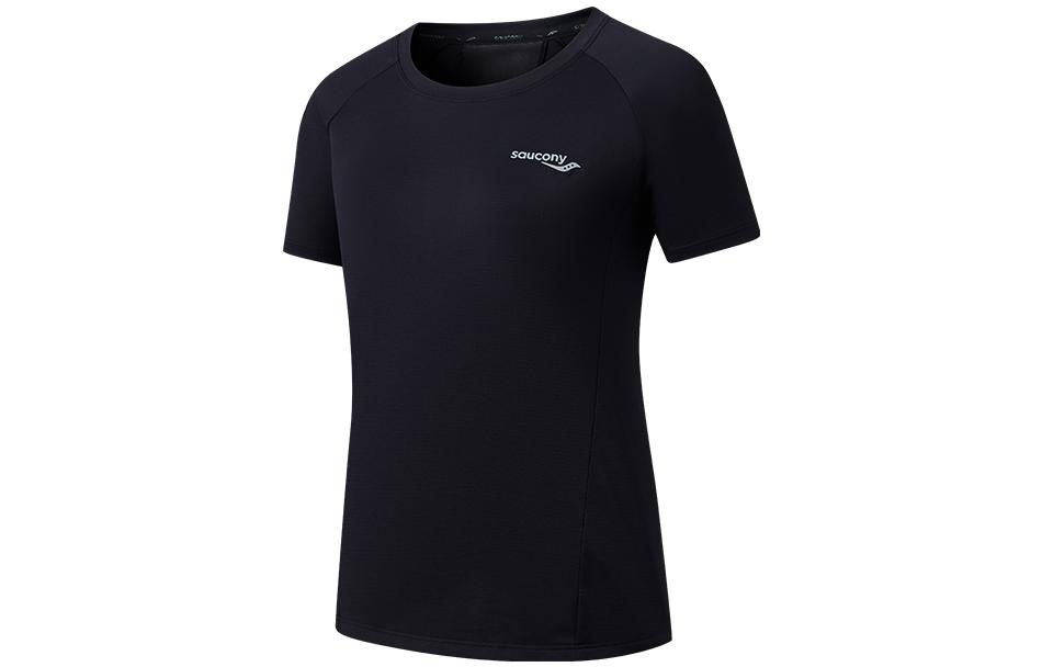 Женская футболка Saucony (черная)