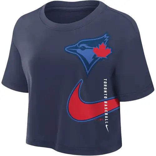 Nike Toronto Blue Jays City Connect Women's Nike Dri-FIT Mlb Cropped T-Shirt