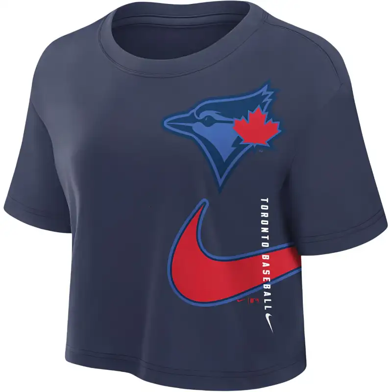 Nike Toronto Blue Jays City Connect Women's Nike Dri-FIT Mlb Cropped T-Shirt