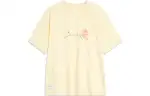 Li Ning Sports Trendy Collection Drop Shoulder Sleeve T Shirt Women's Custard Yellow