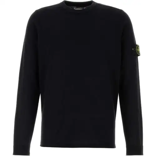 STONE ISLAND SS25 Sweater Men's Midnight Blue