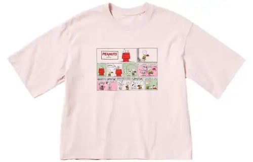 UNIQLO T Shirt Women's Pastel Pink