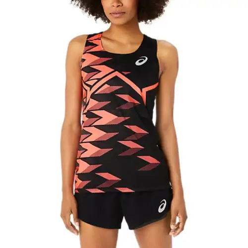 Asics Tank Top Women's Black Red