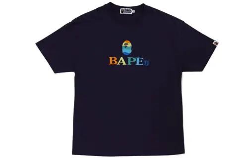 A BATHING APE T Shirts Women's Crew Neck Moderate Straight Fit