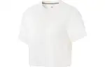 Li Ning T Shirt, Crop Top Women's Ivory