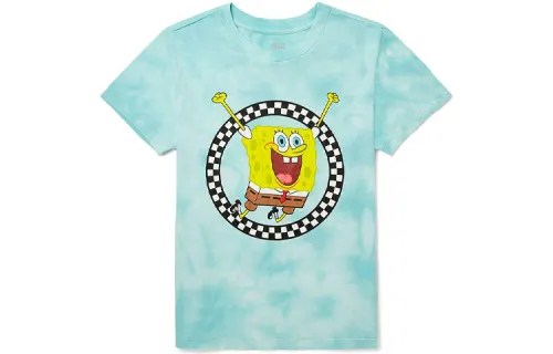 Vans x Spongebob Squarepants, T Shirt Women's Blue