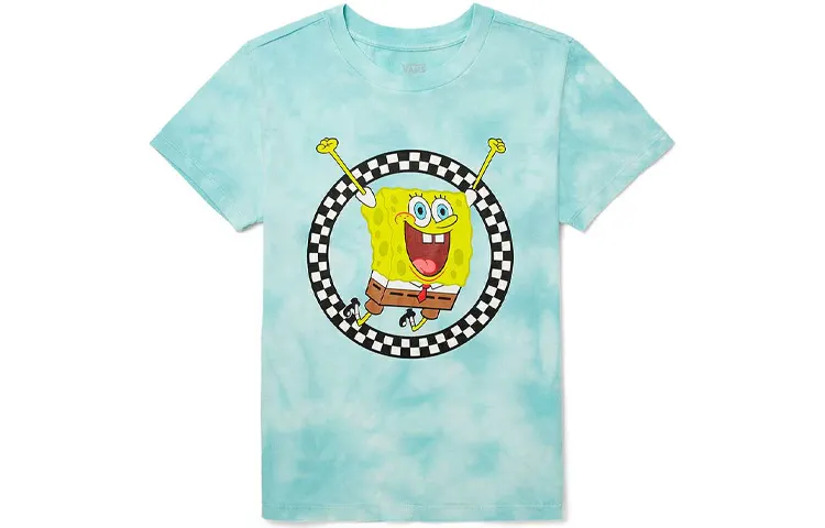 Vans x Spongebob Squarepants, T Shirt Women's Blue