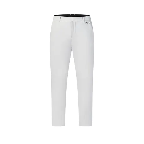 FILA Casual Pants Men's Semi Sheer Curtain Gray