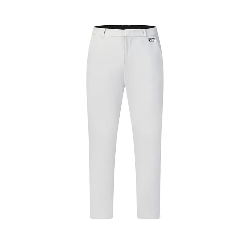 FILA Casual Pants Men's Semi Sheer Curtain Gray