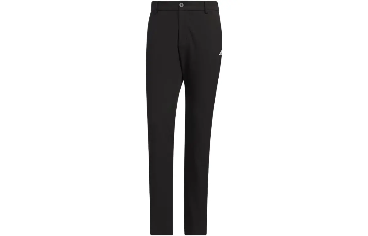 Adidas Sports Pants Men's Black Moderate Straight Fit Pants