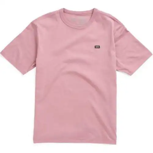 Vans T Shirts Women's Pink Crew Neck Moderate Other
