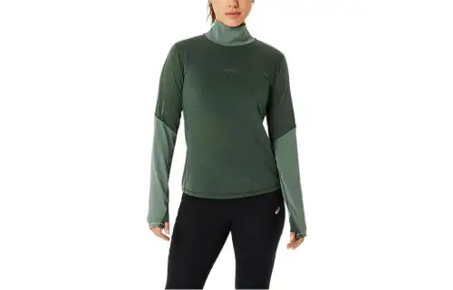 ASICS Metarun Mock T Shirt Women's Rainforest