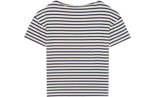 SAINT LAURENT T Shirts Women's White Crew Neck Moderate