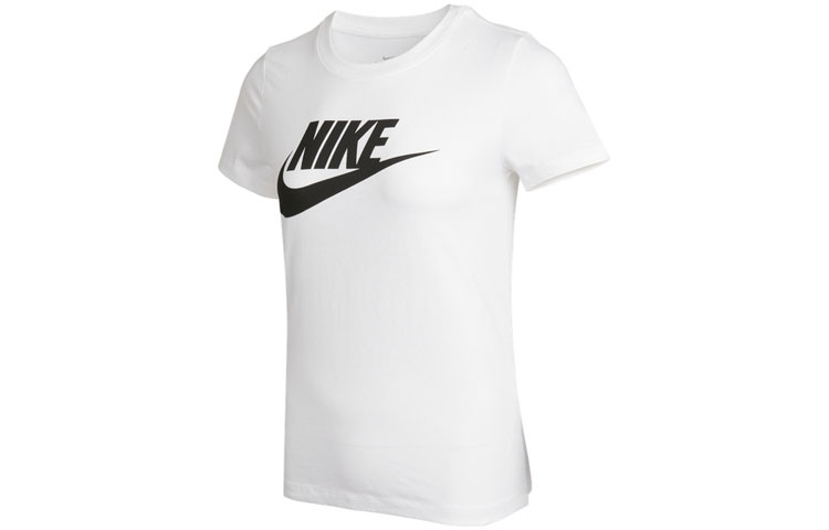 Женская футболка Nike Sportswear Letter Print (белая)