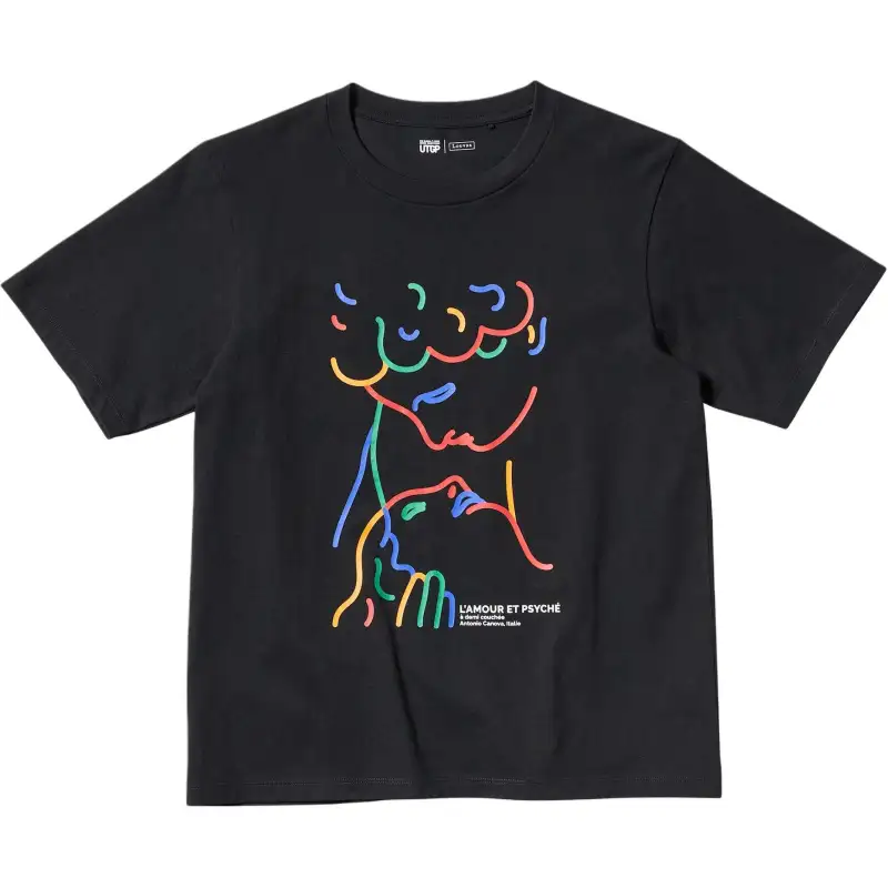 UNIQLO x LUFUGONGBOWUGUAN,LIANMINGKUAN T Shirt Women's Black