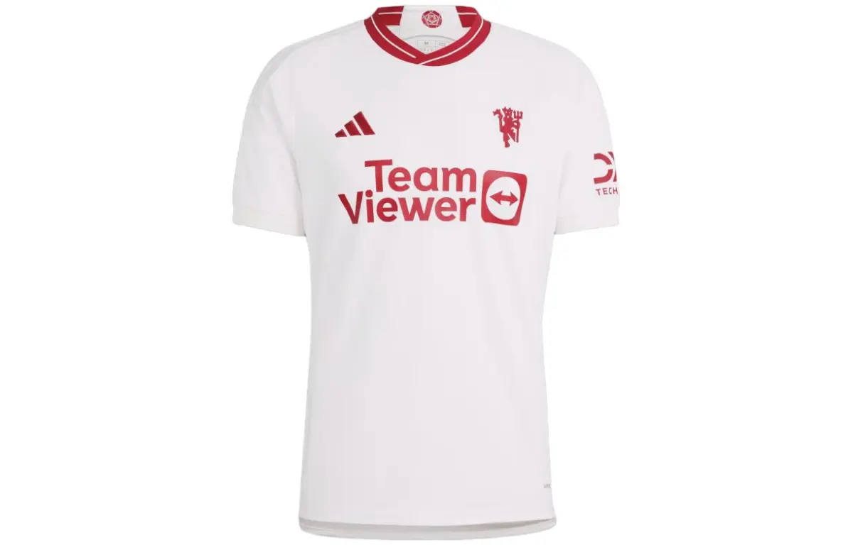 Adidas Manchester United Soccer Jersey Fan Edition Men's Cloud White