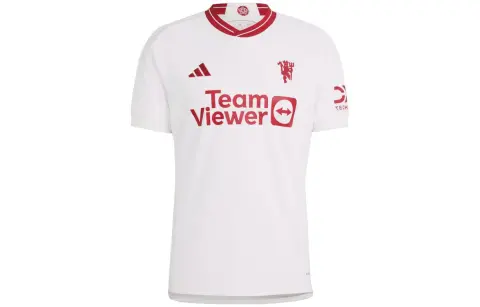 Adidas Manchester United Soccer Jersey Fan Edition Men's Cloud White