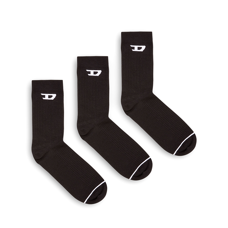 DIESEL Mid Calf Socks Men’s 3 Pack