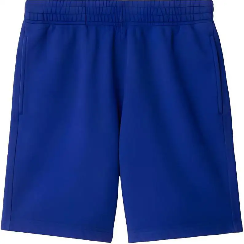 Burberry Equestrian Knight-appliqué cotton shorts