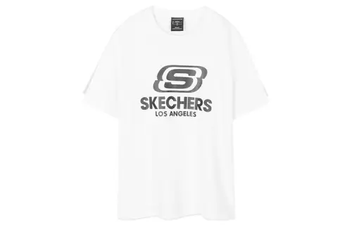 Skechers T Shirts Women's Crew Neck Moderate Straight Fit