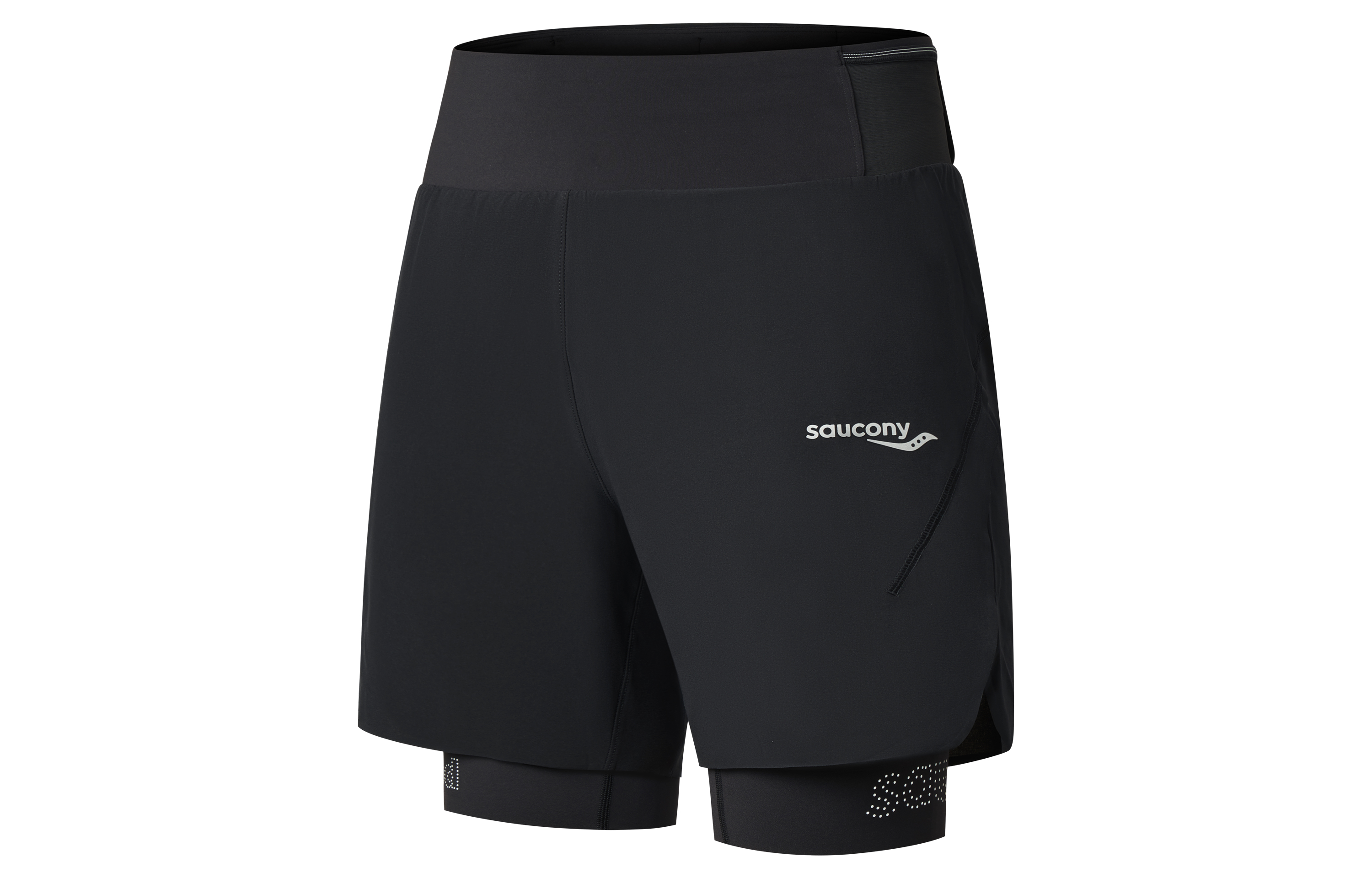 Saucony Sports Shorts Men’s Jet Black