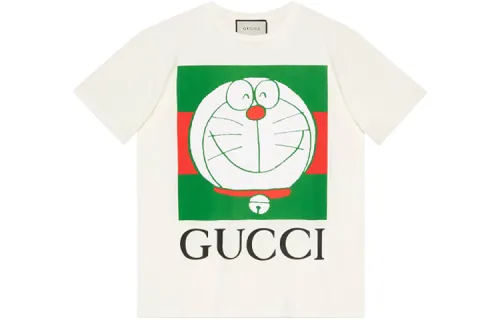 【Previous Season】x Doraemon logo-print T-shirt