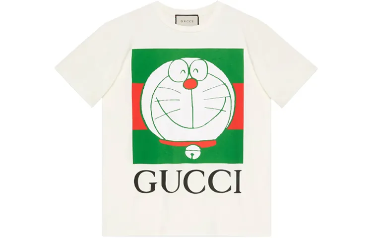 【Previous Season】x Doraemon logo-print T-shirt