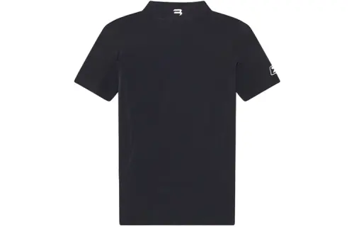 Balenciaga Sporty B Turtle Neck Bodycon Fit Top Black/White