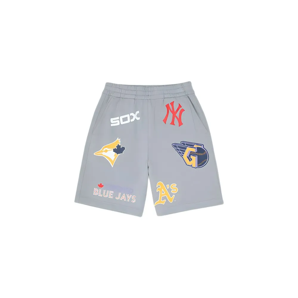 MLB Casual Shorts Unisex Gray Moderate