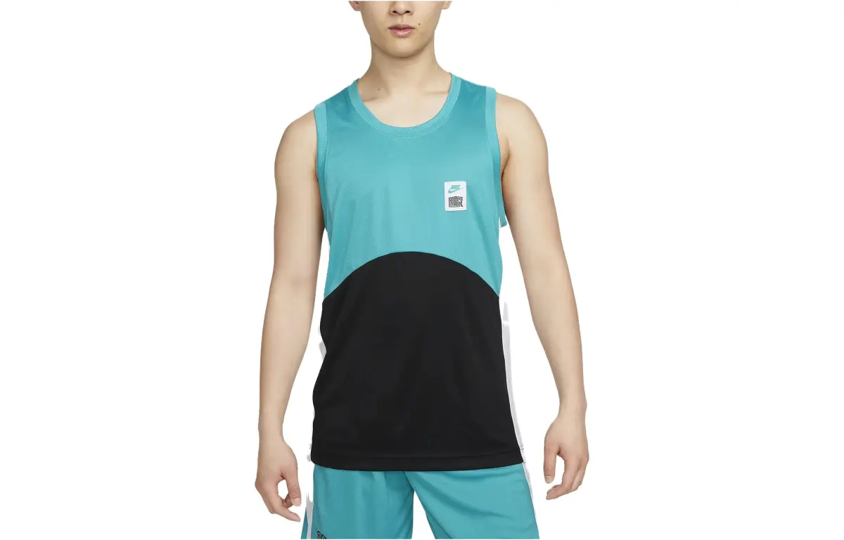 Nike Basketball Jersey Men's Cyan Nebula