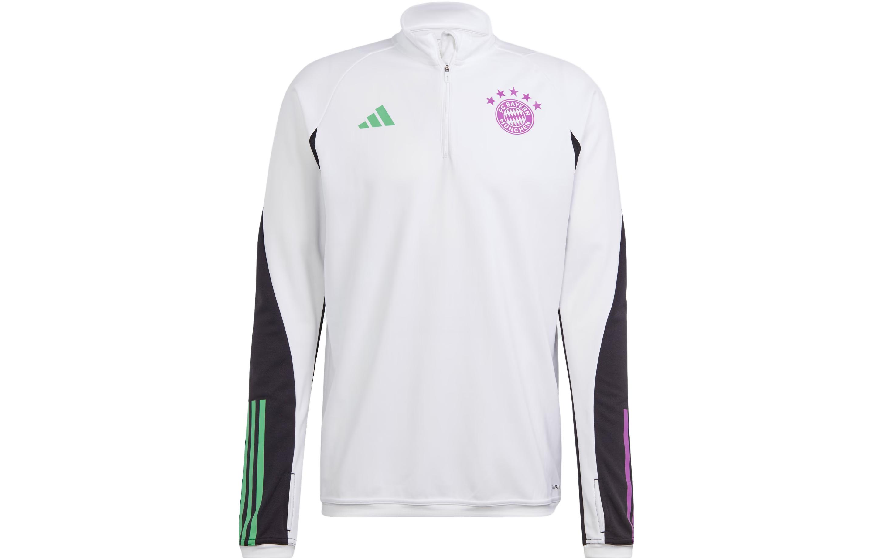Adidas FC Bayern Soccer Jerseys Men’s White Moderate Straight Fit