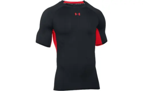Under Armour HeatGear Fitness Clothing Men's Red Moderate