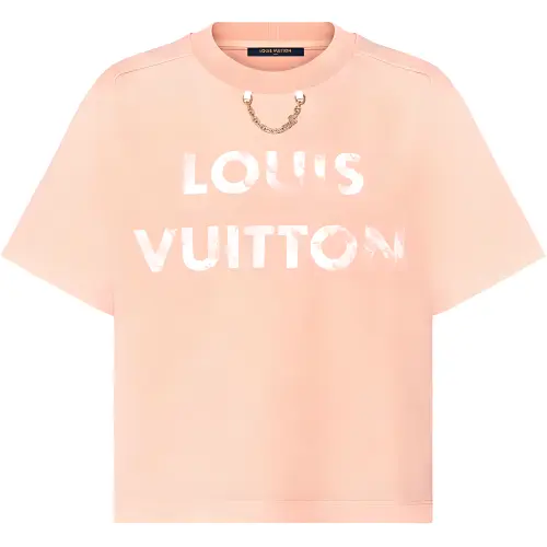 LOUIS VUITTON Vintage-Effect LOUIS VUITTON T-Shirt