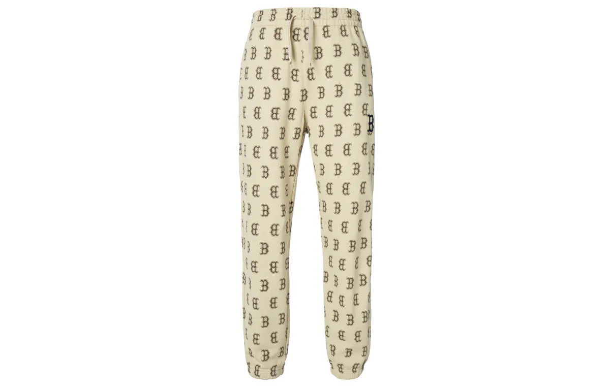 MLB Sports Pants Unisex Beige Moderate