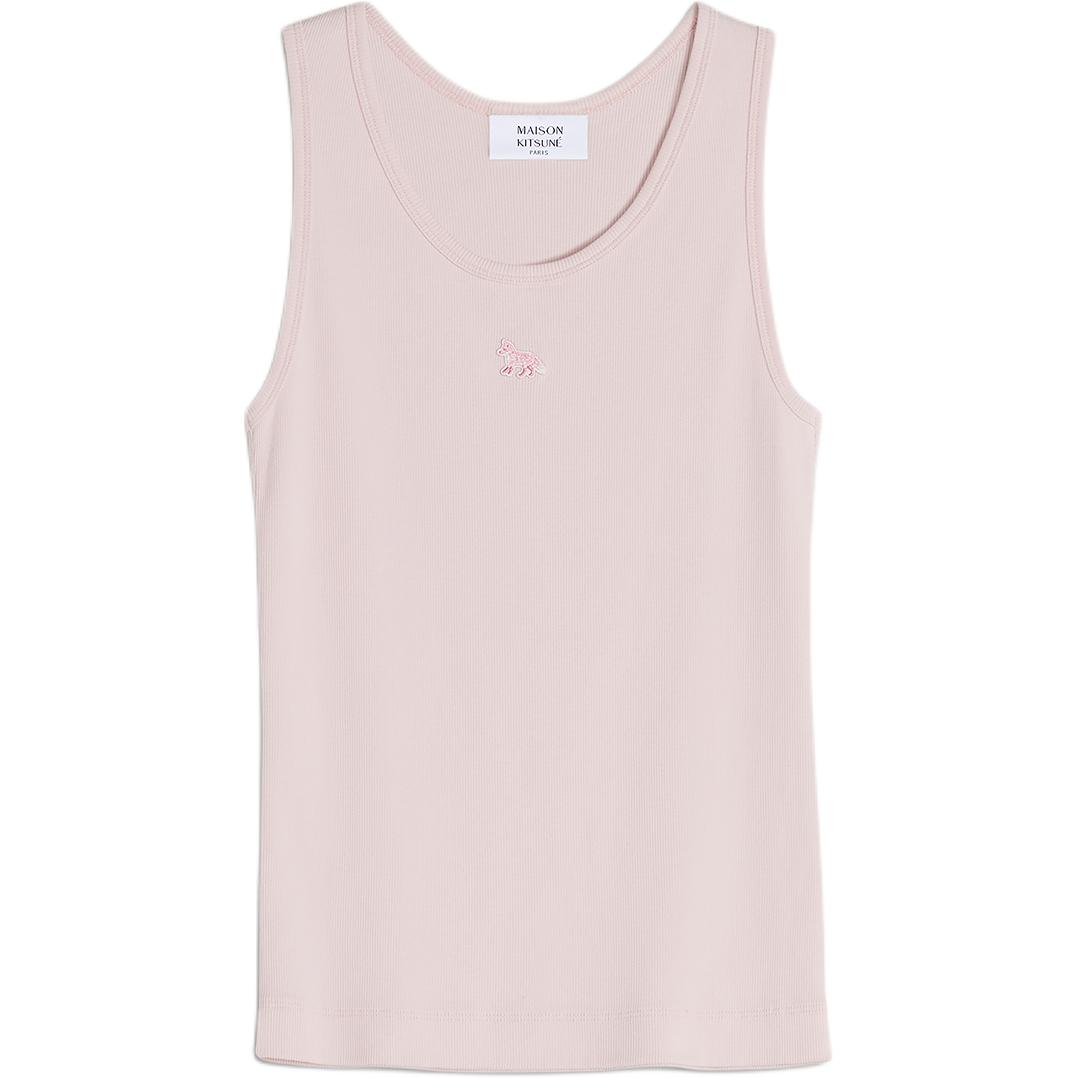 Женская майка Maison Kitsune SS25 (розовая)