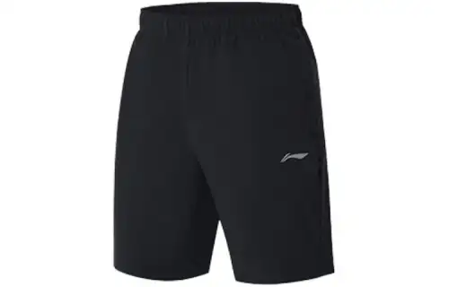 Li Ning Training Series Sports Shorts Men's Black Thin
