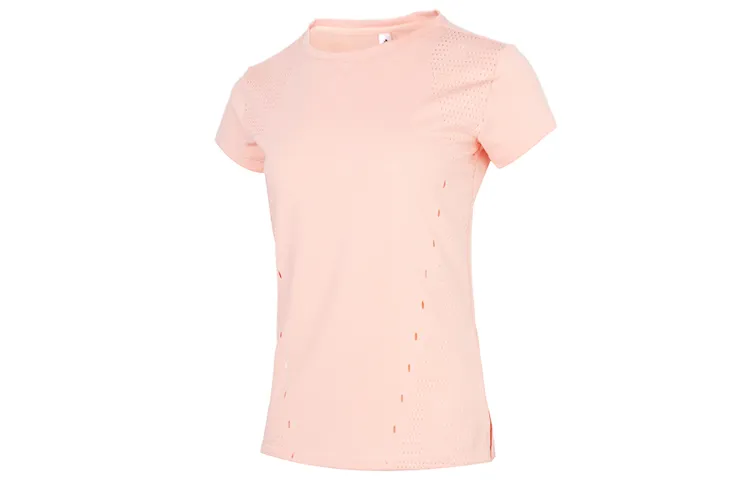 Adidas T-Shirts Women's Glossy Powder Crew Neck Moderate Other