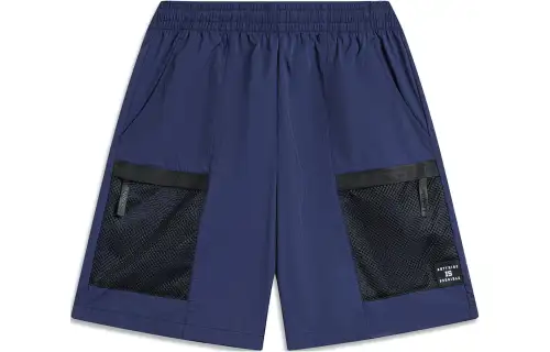 Li Ning Weekend Youth Sports Shorts Men's Dark Ship Blue