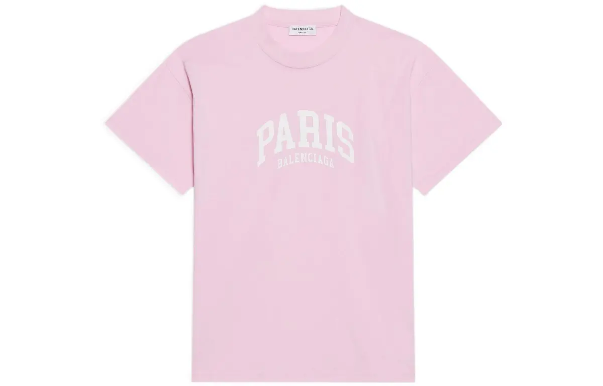 Balenciaga SS22 T Shirt Women's Pink