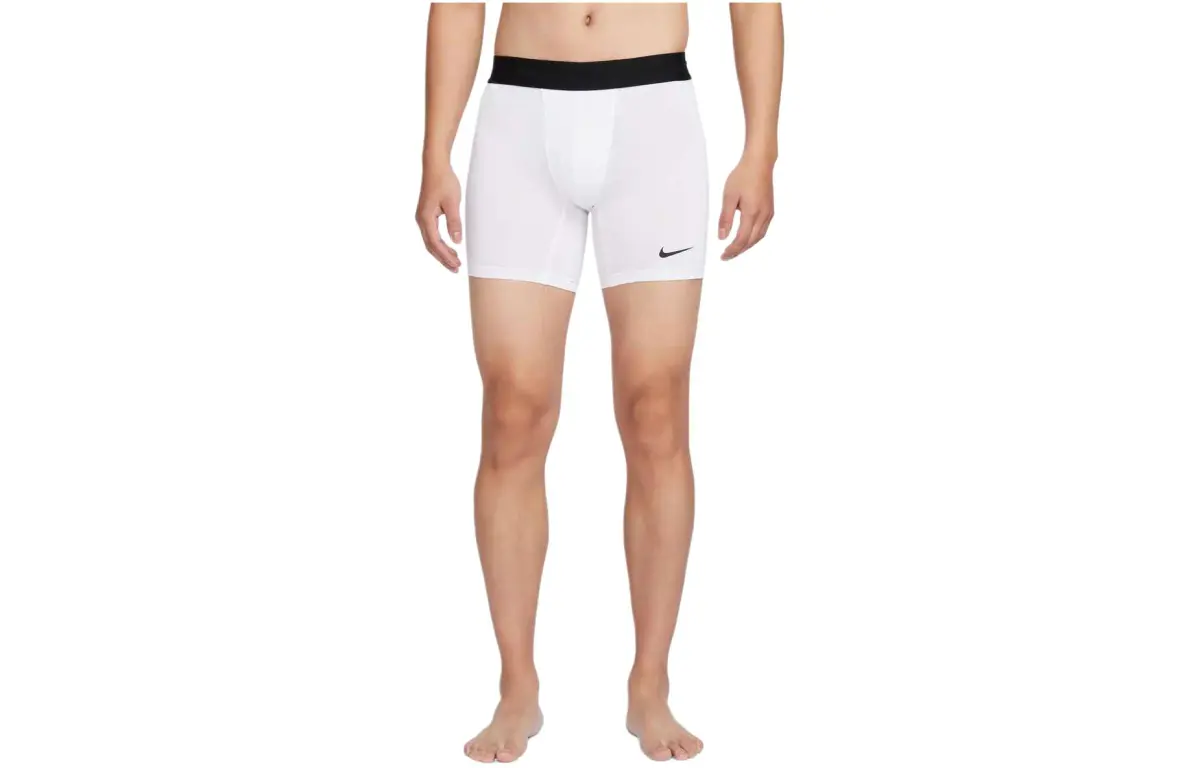Nike Pro Dri FIT Sports Shorts Men's White